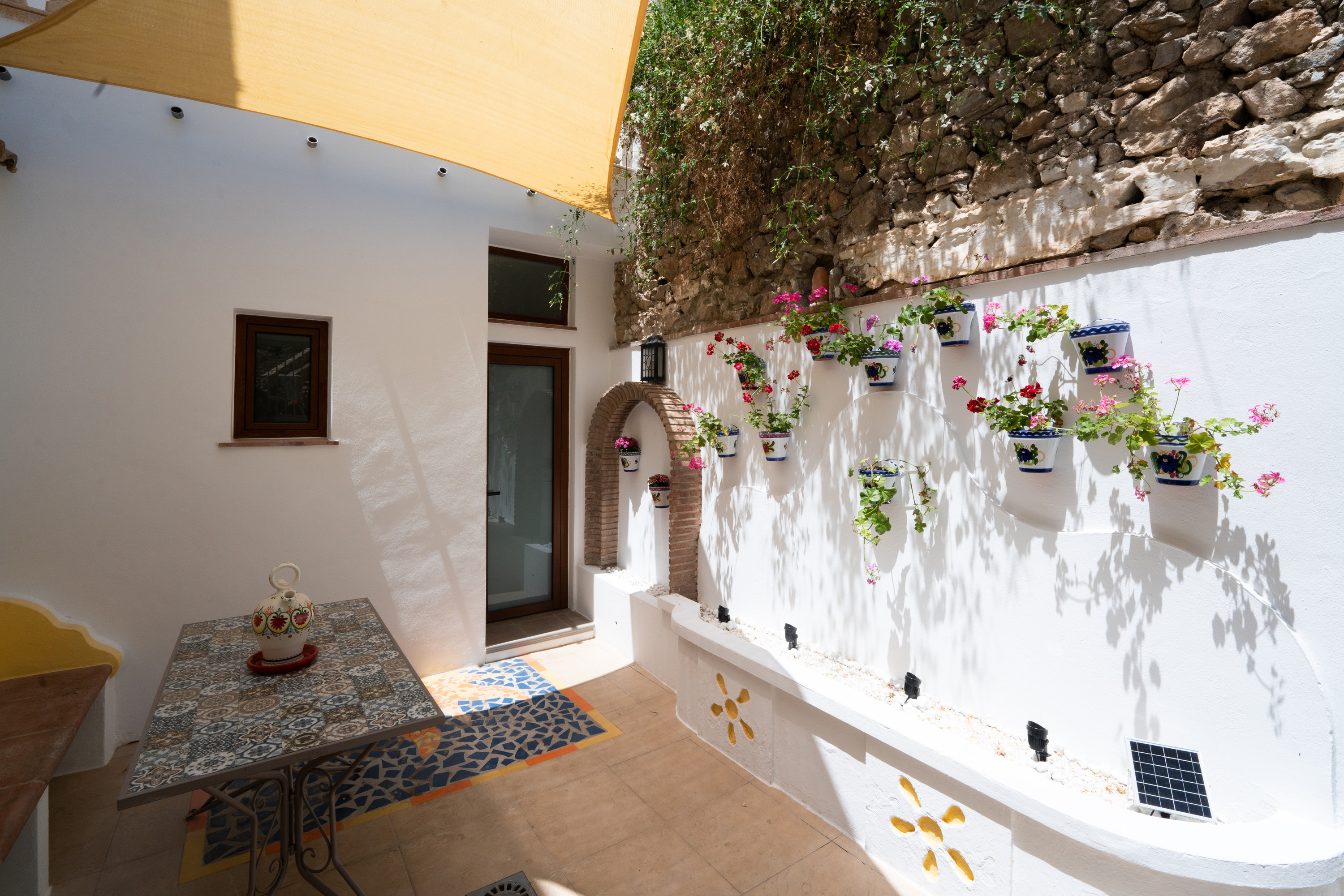 Apartamento vacacional "Andalucía" con patio, aire acondicionado y Wi-Fi